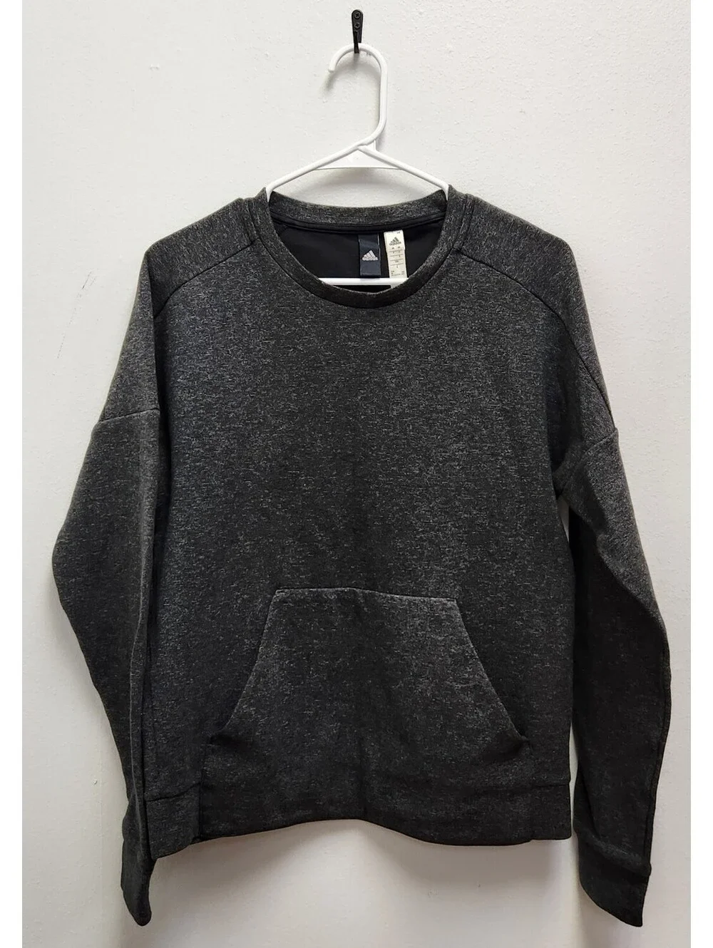 Adidas ID Stadium Crewneck Sweatshirt CG2098 Japan Release Dark Heather Grey XS